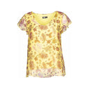 Women's Woven Short Sleeve Top | M Made in Italy