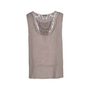 Women's Woven Sleeveless Top | M Made in Italy
