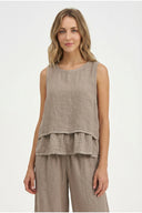 Women's Woven Sleeveless Top