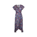 Women's Woven Short Sleeve Dress | M Made in Italy