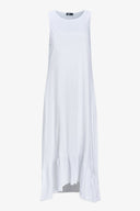 Women's Knit Woven Combo Dress