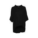 Women's Woven Long Sleeve Tunic Top | M Made in Italy