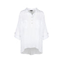 M Made in Italy — Women's Woven Long Sleeve Shirt