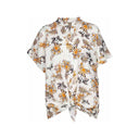 Women's Linen Short Sleeve Shirt | M Made in Italy