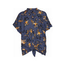 Women's Linen Short Sleeve Shirt | M Made in Italy
