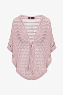 Women's Knit Poncho Top
