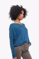 Women’s Woven Long Sleeve Top | M