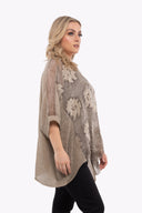 Women’s Knit 3/4 Sleeve Top | M