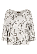 Women’s Knit 3/4 Sleeve Top | M