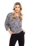 Women’s Knit 3/4 Sleeve Top