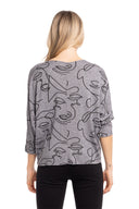 Women’s Knit 3/4 Sleeve Top