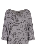 Women’s Knit 3/4 Sleeve Top | M