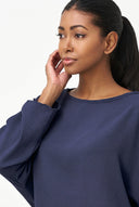 Women's Woven Top with Long Sleeves