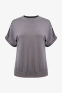 Women's Knit Cap-Sleeve Top | M