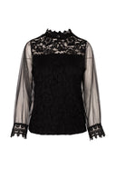 Women’s Woven Long Sleeve Top | M