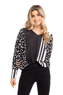 Women’s Woven Long Sleeve Top