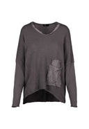 Women’s Knit Long Sleeve Top | M