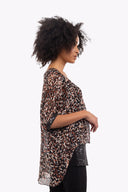 Women’s Woven Long Sleeve Top | M