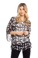 Women’s Woven 3/4 Sleeve Top