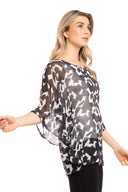 Women’s Woven 3/4 Sleeve Top