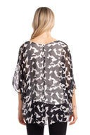 Women’s Woven 3/4 Sleeve Top