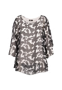 Women’s Woven 3/4 Sleeve Top | M