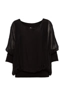 Women’s Woven Long Sleeve Top | M