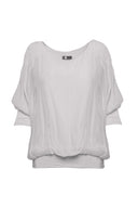 Women’s Woven Long Sleeve Top | M