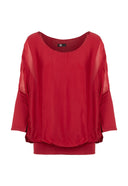 Women’s Woven Long Sleeve Top | M