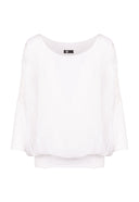 Women’s Woven Long Sleeve Top | M