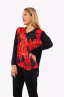 Women’s Woven Long Sleeve Top | M