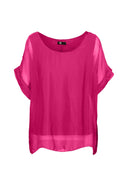 Women’s Woven Short Sleeve Top | M