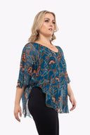 Women’s Woven 3/4 Sleeve Top | M