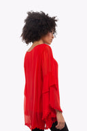 Women’s Woven Long Sleeve Top | M