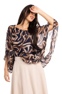 Women’s Woven 3/4 Sleeve Top