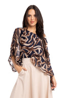 Women’s Woven 3/4 Sleeve Top