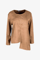 Women's Knit Scoop-Neckline Top | M