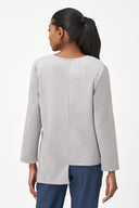 Women's Knit Scoop-Neckline Top | M