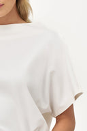 Women's Knit Mock-Neck Top | M