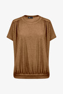Women's Knit Short Sleeve Crew-Neck Top | M