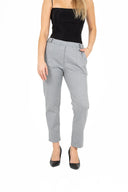 WOMEN'S KNIT PULL ON PANTS, WITH A TAPERED LEG AND FRONT SLASH POCKETS