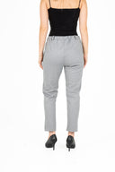 WOMEN'S KNIT PULL ON PANTS, WITH A TAPERED LEG AND FRONT SLASH POCKETS