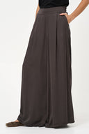 Women's Woven Pull-On Wide Leg Pants With Slash Pockets | M