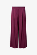 Women's Woven Pull-On Wide Leg Pants With Slash Pockets | M