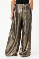 Women's Woven Wide-Leg Pull-On Pants with Slash Pockets