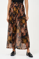 Women's Woven Wide-Leg Pull-On Pants