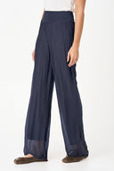 Women's Woven Straight-Leg Pull-On Pants