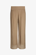 Women's Knit Woven Combo Trousers