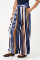 Women's Woven Wide-Leg Pull-On Pants with Slash Pockets