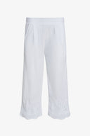Women's Woven Capri Trousers